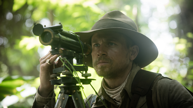 Charlie Hunnam as Percy Fawcett in "The Lost City of Z' - Aldan Monaghan/Amazon Studios & Bleecker Street
