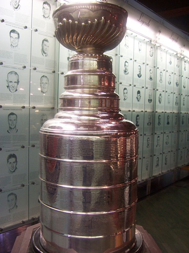 Come check out the Stanley cup this weekend at the Tampa Bay Times Forum - Image courtesy Wiki Commons