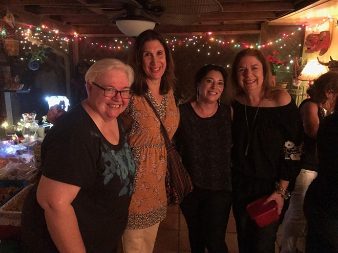 (L-R) Beatrice Manion, Alyce Diamandis, Vickie Chachere, and Mary Scourtes. - Photo courtesy of Michelle Bearden