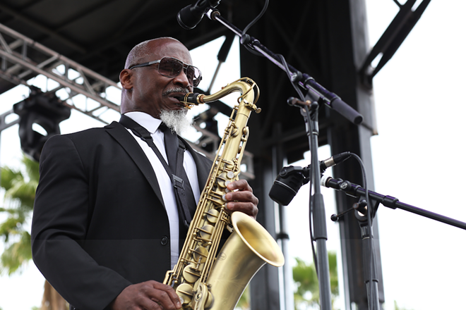 Karl Denson's Tiny Universe plays Gasparilla Music Festival in Tampa, Florida on March 12, 2017. - Amy Kate Anderson