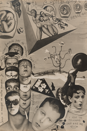 SELF ABSORBED: Claude Cahun’s “I.O.U. (Self-Pride)” can take hours to unpack. - Claude Cahun, 1929-1930, gelatin silver print, Los Angeles County Museum of Art, The  Audrey and Sydney Irmas Collection, © Estate of Claude Cahun, photo © Museum Associates/LACMA