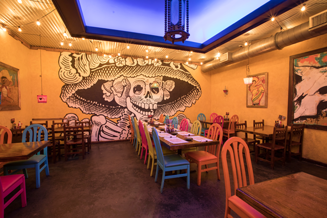 St. Pete's new "That Mexican Place" has kept many of the decor elements of El Gallo Grande. - Nicole Abbett