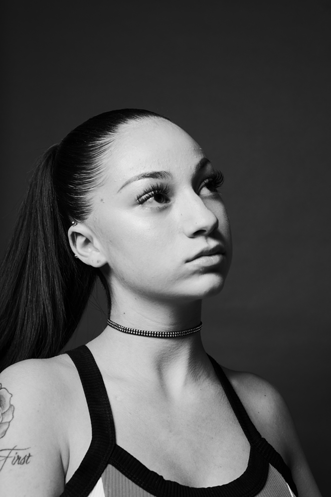 Bhad Bhabie, who canceled a November 15 show at Jannus Live in St. Petersburg. - Jimmy Fontaine