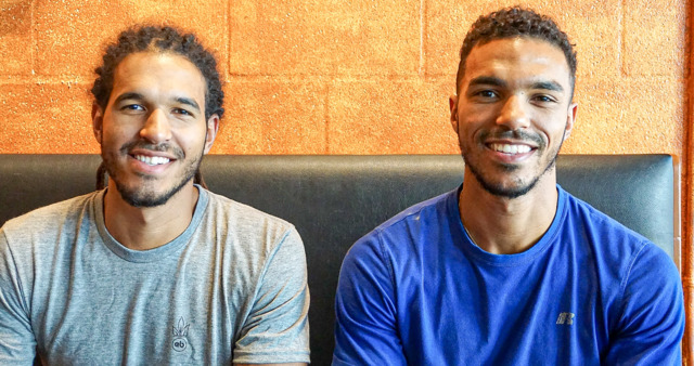 Brothers Maxim (L) and Sebastien Thuriere are on the verge of debuting St. Pete's new wine and hookah lounge. - ALEXANDRIA JONES