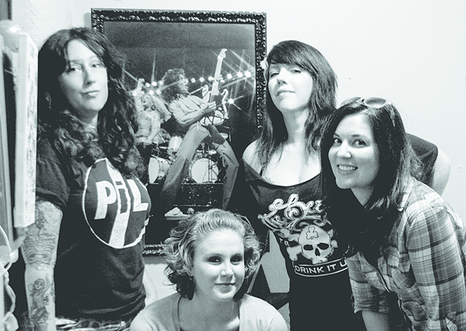 DO YOU WANNA DANCE?: Doll Parts add their own feisty rock style to the Ramones Tribute's varied sonic palette. - Courtesy, Doll Parts