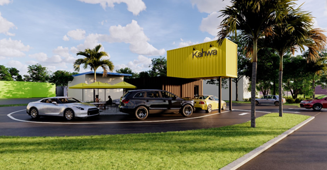 Kahwa Coffee's new shipping container location opens in St. Pete this summer