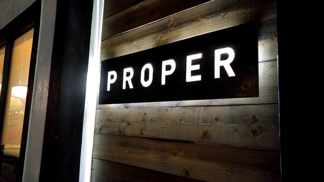 Opening this month, Proper is sandwiched between its sibling concepts the Avenue and Park & Rec. - Meaghan Habuda