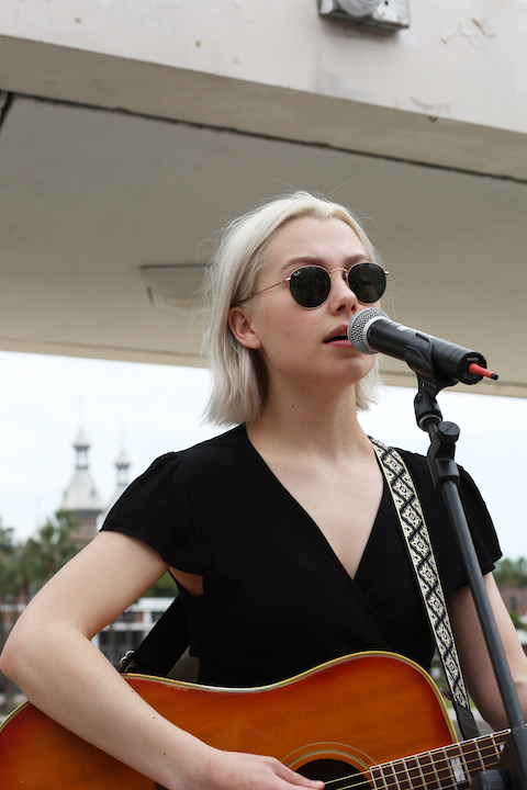 Phoebe Bridgers plays Gasparilla Music Festival in Tampa, Florida on March 12, 2017. - Amy Kate Anderson