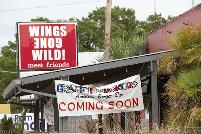 WINGS GONE BURGERS: A second Graffii Junktion is coming to South Tampa. - Chip Weiner