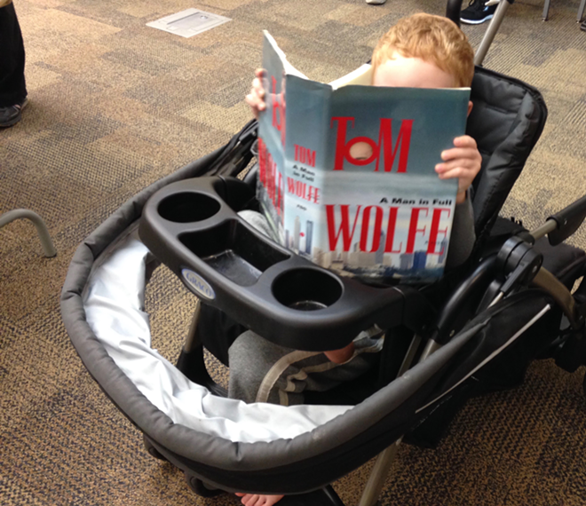 A young reader learning how to become A Man in Full - Ben Wiley