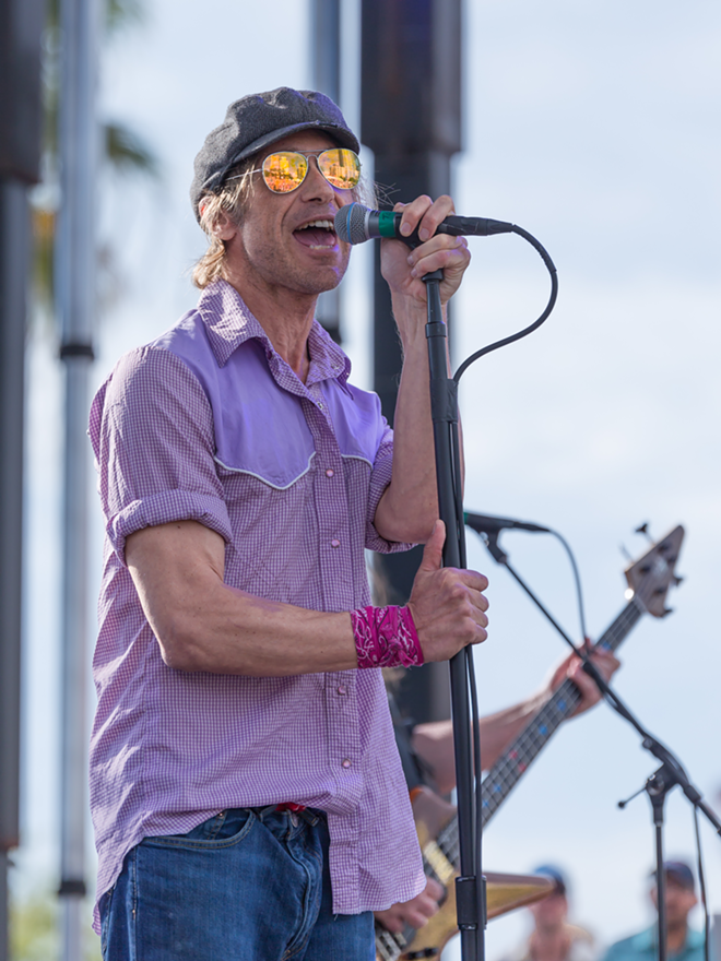 Todd Snider, who plays Skipper's Smokehouse in Tampa, Florida on October 12, 2018. - Caesar Carbajal c/o Gasparilla Music Festival