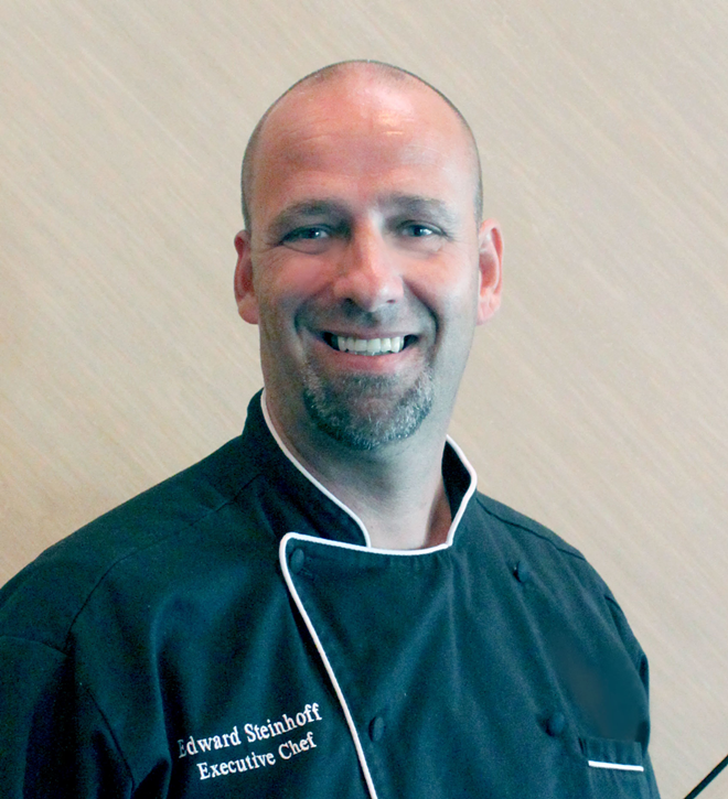 Edward Steinhoff, the new executive chef for the Straz Center for the Performing Arts. - Straz Center for the Performing Arts