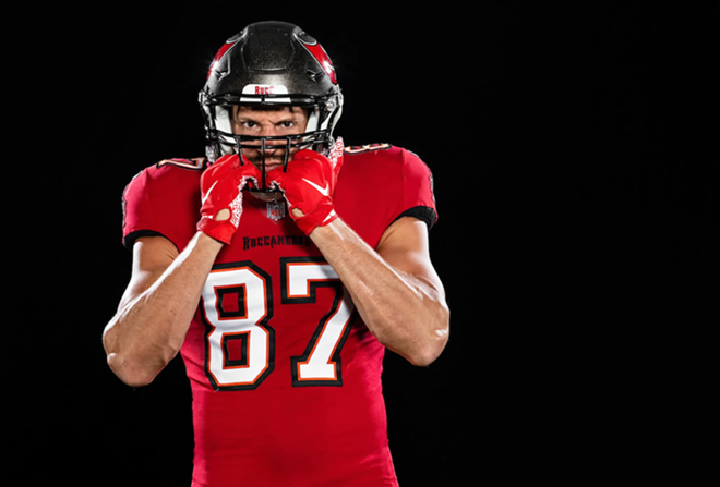 Tampa Bay Bucs reveal first photos of The Gronk in uniform