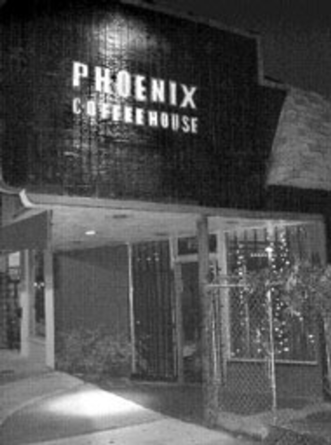 CAFFEINATED RETREAT: Once inside the Phoenix, - on Central Avenue in downtown St. Pete, patrons - immediately feel at home among the regulars. - Scott Harrell