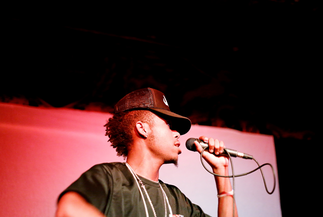 Brilly Asher during Hiphopalooza at Crowbar in Ybor City, Florida on October 5, 2016. - Michael M. Sinclair
