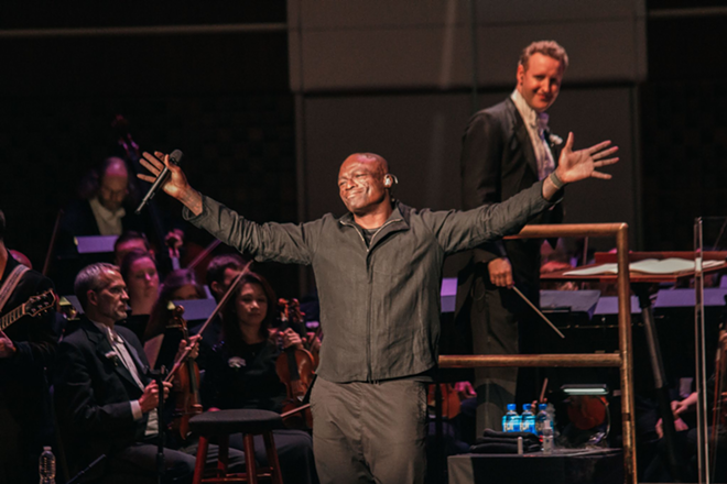 Seal and the Florida Orchestra play Mahaffey Theater in St. Petersburg, Florida on February 9, 2019. - Marlo Miller