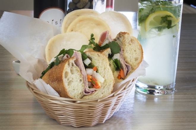 Green Mint's traditional banh mi. - Chip Weiner