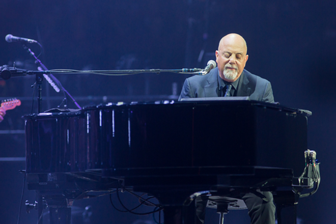 Billy Joel serenaded a packed Amalie Arena on Fri., Jan. 22, 2016. - Tracy May