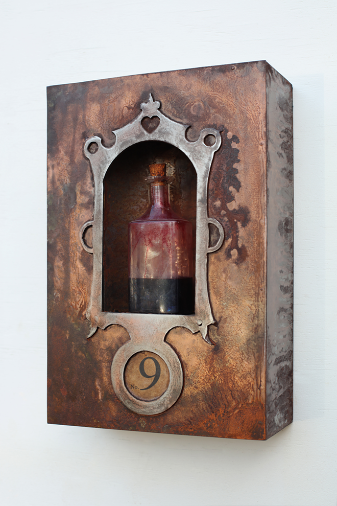 "Love Potion No. 9" is part of the new Frank Strunk III exhibit opening at Leslie Curran Gallery on Feb. 24. - Frank Strunk III