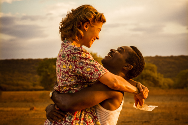 David Oyelowo and Rosamund Pike in 'A United Kingdom' - Fox Searchlight Pictures