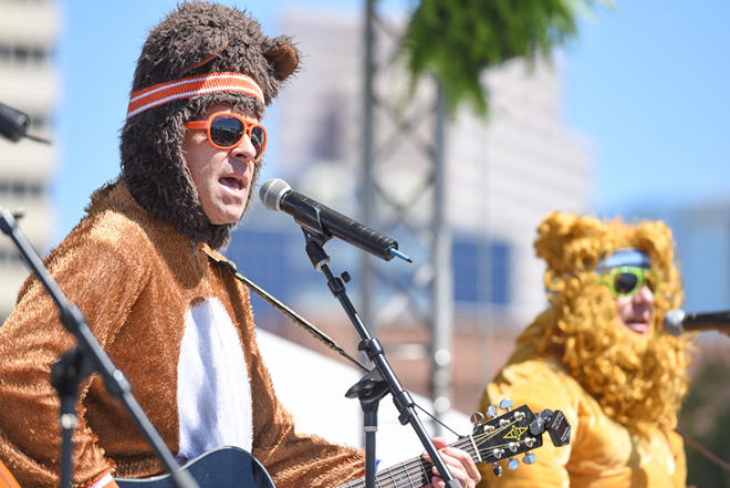 Bears and Lions play Gasparilla Music Festival on March 11, 2017. - Joe Sale c/o Gasparilla Music Festival