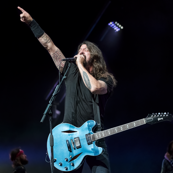 Foo Fighters plays MidFlorida Credit Union Amphitheatre in Tampa, Florida on April 25, 2018. - CHRIS RODRIGUEZ