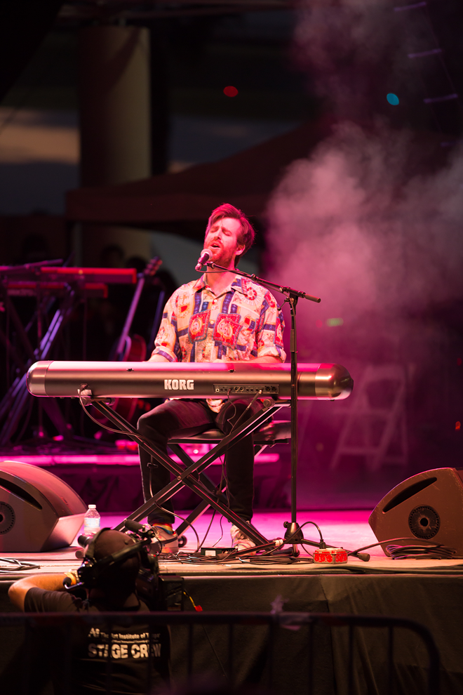 Houndmouth plays Clearwater Jazz Holiday at Coachman Park in Clearwater, Florida on October 16, 2016. - Kamran Malik