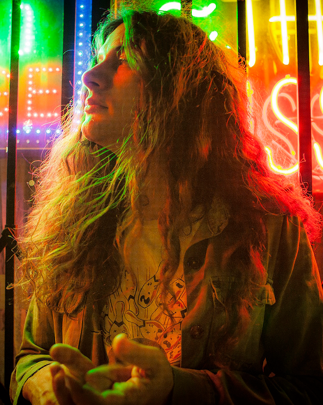 HAIR FOR THE DURATION: Kurt Vile, who plays The Orpheum in Ybor City, Florida on February 1, 2017, in all his follicular glory. - Marina Chavez