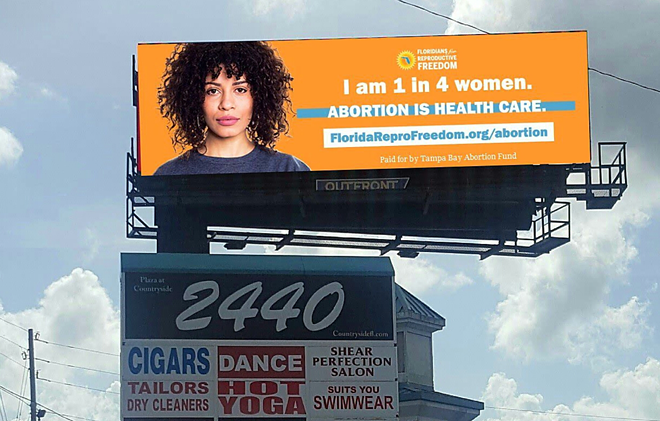 Tampa Bay Abortion Fund launches new pro-choice billboard campaign