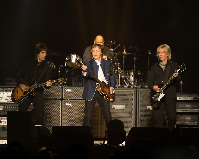 Paul McCartney plays Amalie Arena in Tampa, Florida on July 10, 2017. - Kamran Malik