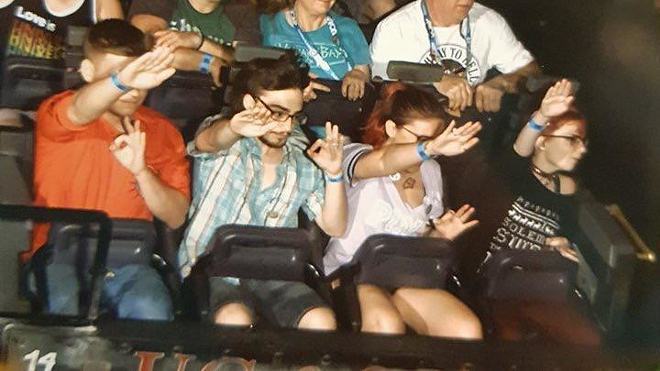 Universal Orlando removes ‘white power’ photo from Facebook page