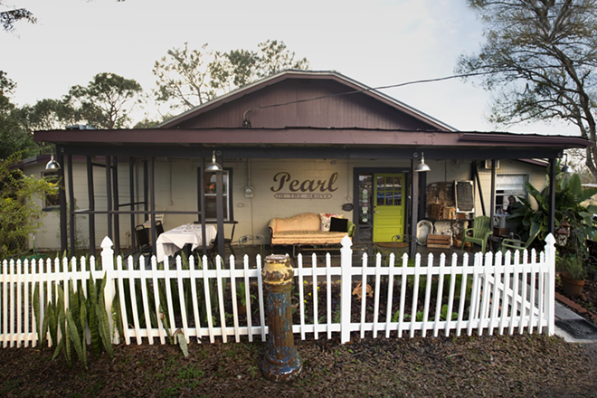 HOME-STYLE: Farm-to-table deliciousness awaits behind Pearl in the Grove's picket fence. - Chip Weiner