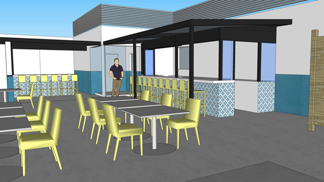 Remember this rendering of Bodega No. 2? We're so close to seeing its debut in Seminole Heights. - Hype Group