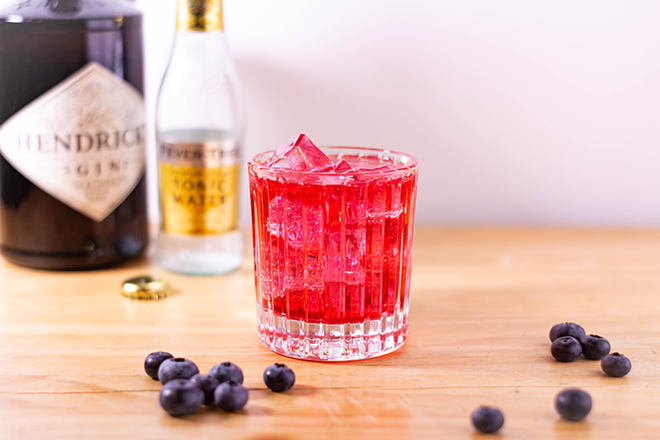 On the Sauce: Blueberry G&T