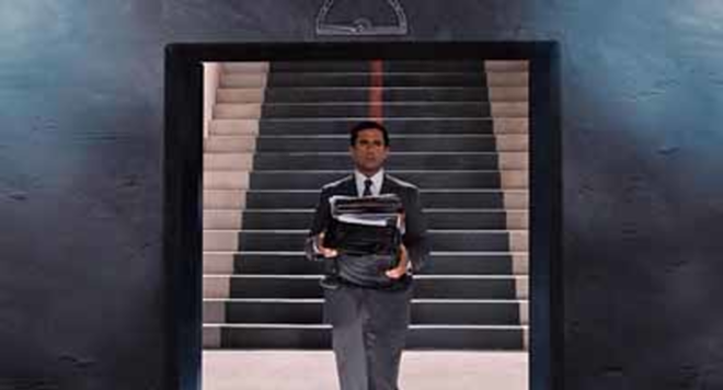 SMARTY PANTS: Steve Carell plays the intrepid Agent 86 in Get Smart. - Warner Bros. Pictures