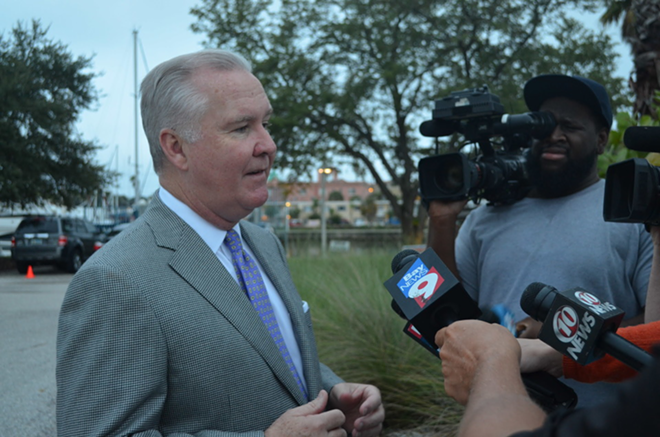 Tampa Mayor Bob Buckhorn. - Zebrina Edgerton-Maloy