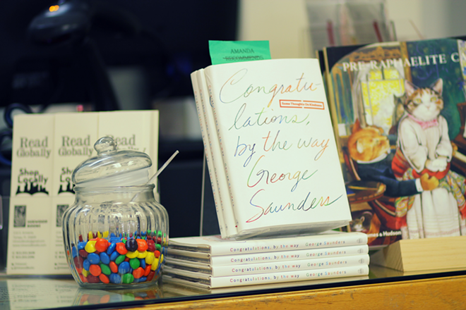 Beddingfield offers many personal touches for their customers. Employees leave notes on books they’ve enjoyed and are currently reading. - Brittany Cagle