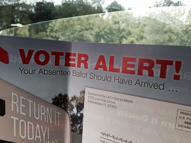 Mailers urge voters to return absentee ballots that haven't been sent out yet - Twitter