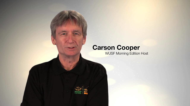 Longtime WUSF public radio host Carson Cooper dies