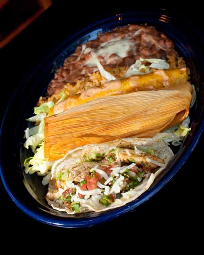 IT'S A WRAP: Urban Cantina's tacos are built on a surprisingly toasty and flavorful corn tortilla. - jamesostrand.com