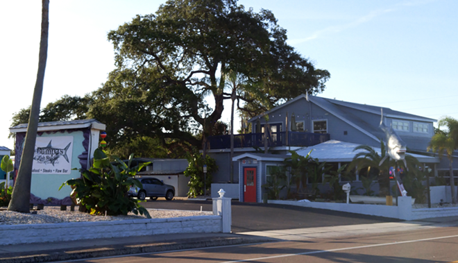 In Tarpon Springs, Bumpa's Fish Shack is located along the two-lane Pinellas Avenue. - Meaghan Habuda