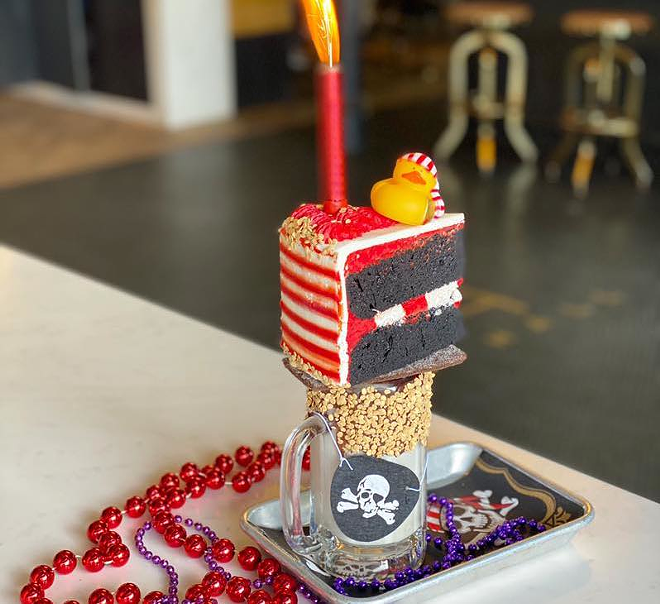 Tampa's Bake'n Babes is serving up a new Gasparilla Freak Shake