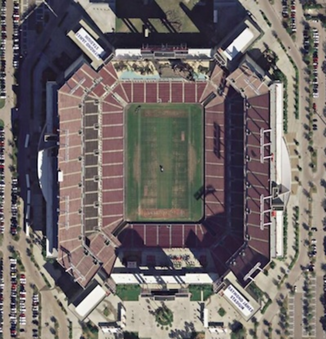 Raymon James Stadium: Sports arena or portal to Hell? - NASA