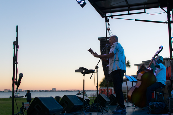 Jazz by the Bay in Gulfport, Florida on October 22, 2016. - Mark Spence