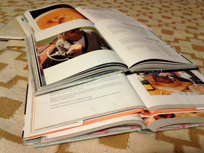 Kitchen collection: Crafting a Thanksgiving meal from a pile of cookbooks - Meaghan Habuda