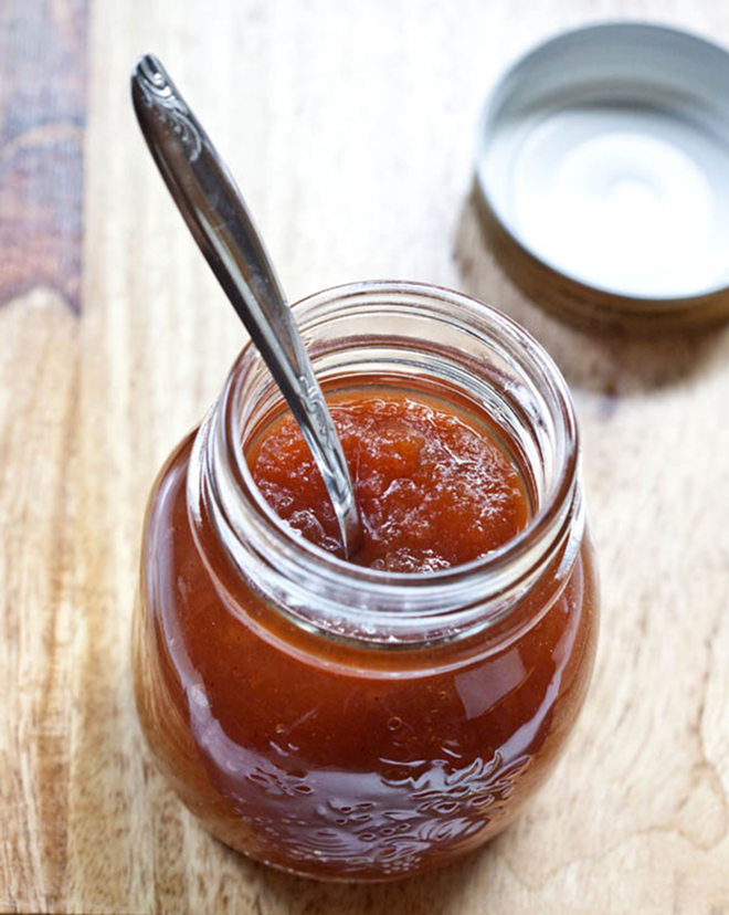This homemade apple butter is tart, sweet, subtly spiced and full of the flavors of autumn. - Susan Filson