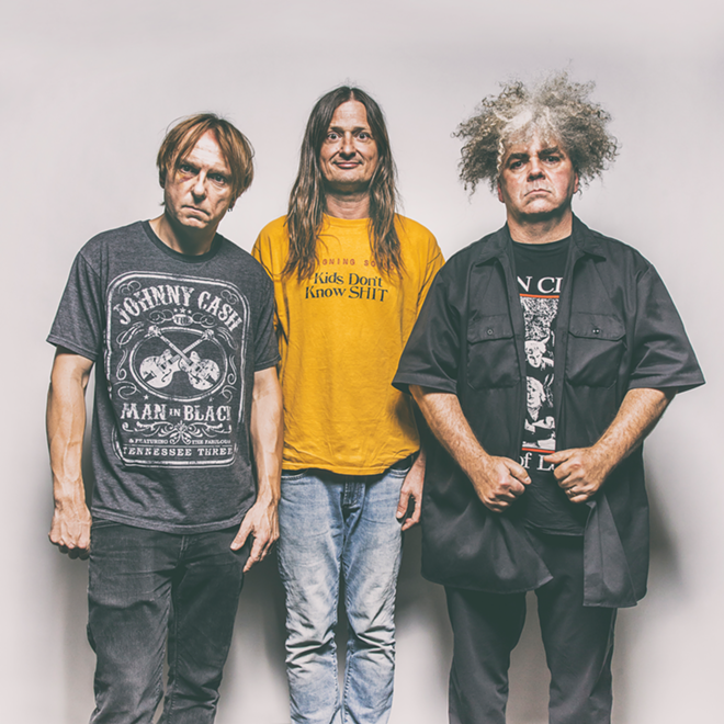 The Melvins, which plays Orpheum in Ybor City, Florida on September 16, 2017. - Chris Casella
