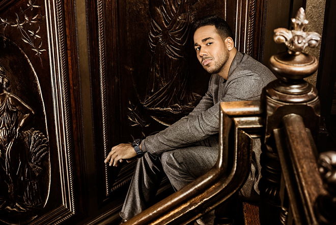 Romeo Santos, who plays Amalie Arena, in Tampa, Florida on October 12, 2018. - Sony Music