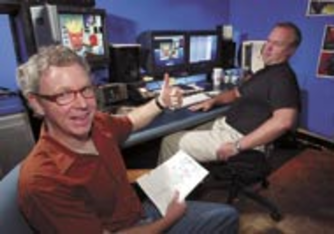 Editor/producers Jay Edwards and Ned Hastings - Jim Stawniak