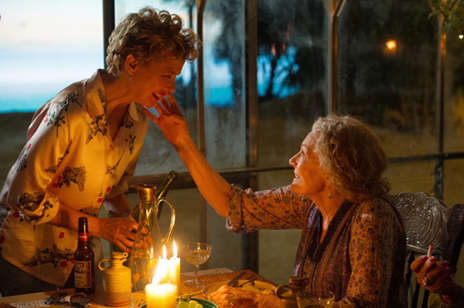 Annette Bening as Gloria Grahame and Vanessa Redgrave as her mother Jean - Photo by Susie Allnutt, Courtesy of Sony Pictures Classics